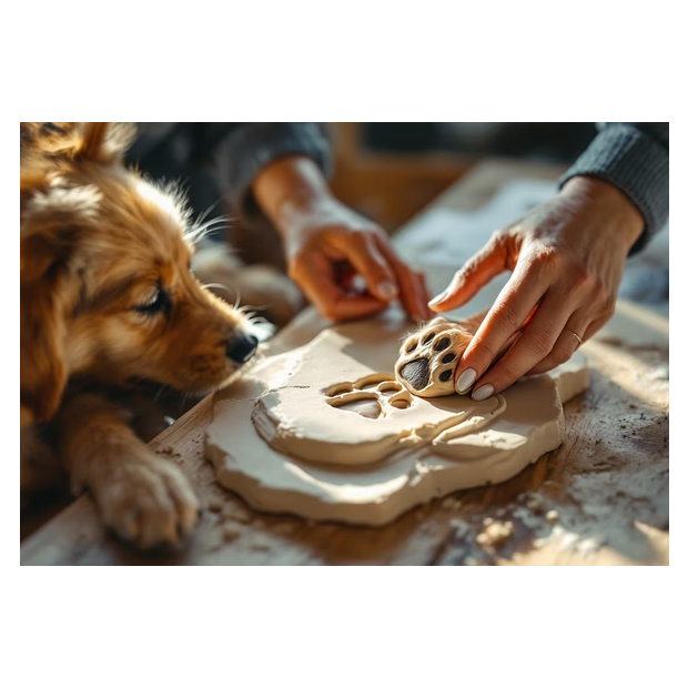寵物腳印紀念陶板